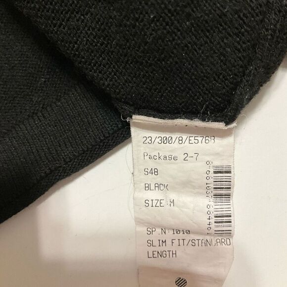 Men’s DeFacto Carpe Diem Crewneck Sweater, Medium. Blacl - Picture 14 of 16